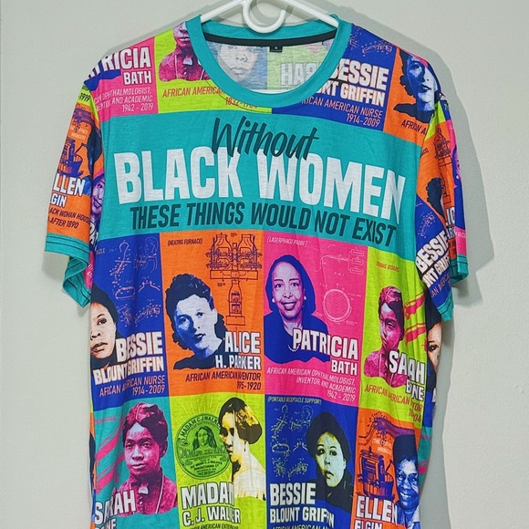 Tops - Colorful Black History Women’s Graphic Tee
